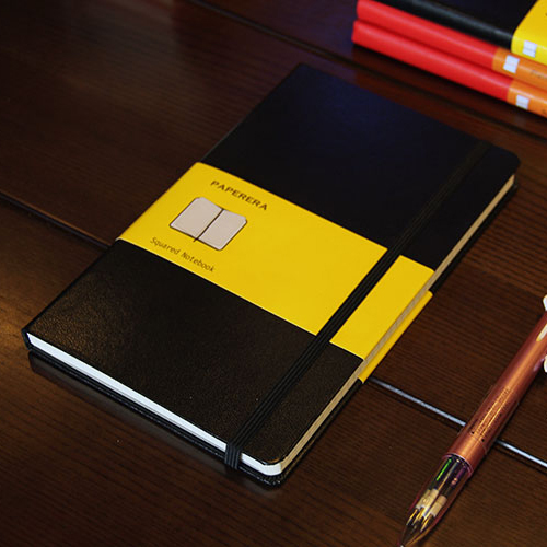 Journal Leather Hardcover - Klassische büro schule hardcover leder band