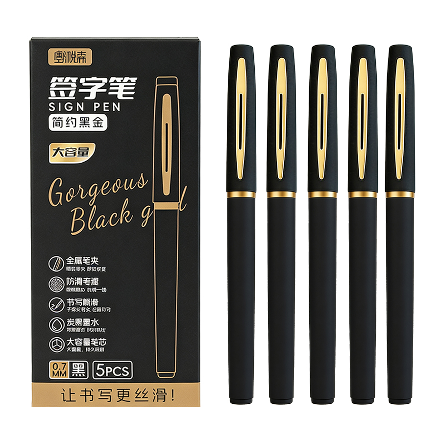 Stationery Supply Business - 5 Teile/paket Große Kapazität Gel Stift