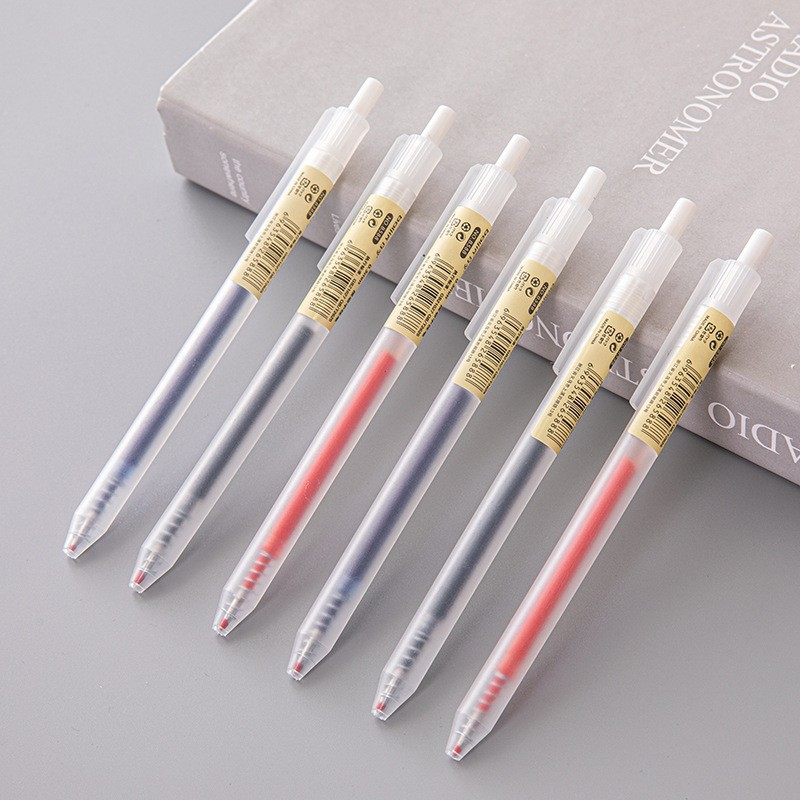 Stationery Supply Business - 6/10Pcs 0,5mm Einziehbare Gel Stifte Set