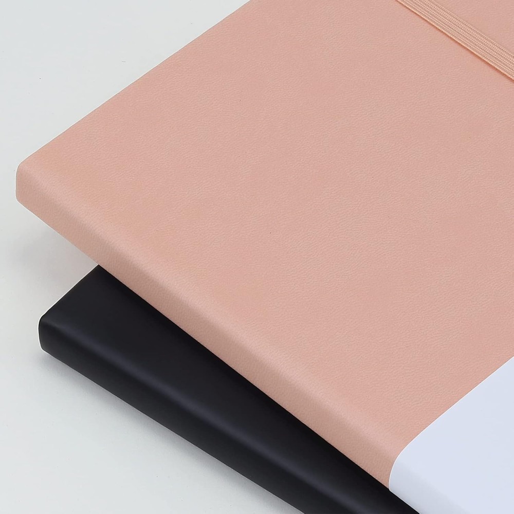 Journal Leather Hardcover - US-Versand Notizbuch mit linierten Seiten, 100