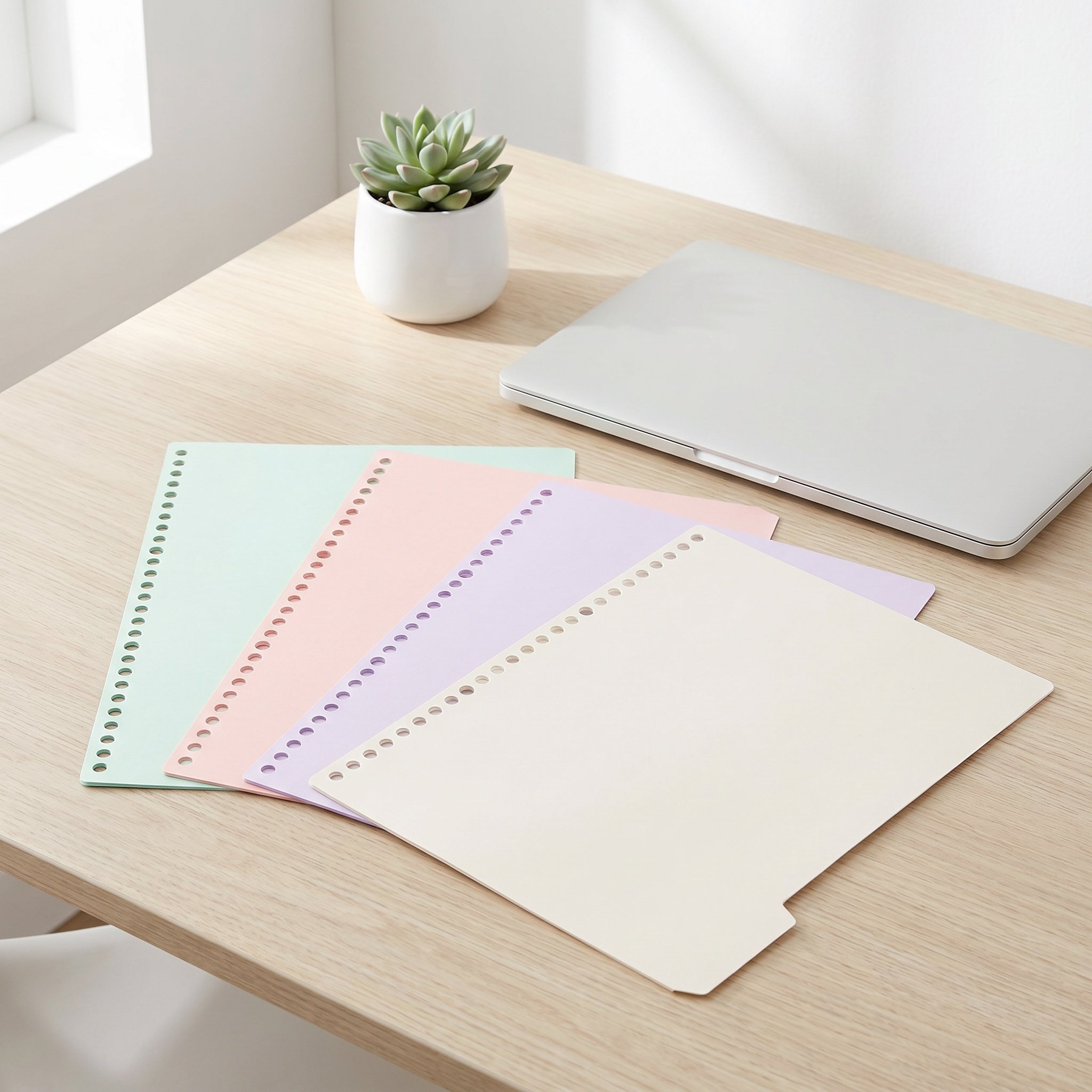Index Tab Divider - 15 Sets beschreibbare Registerblätter aus Kunststoff