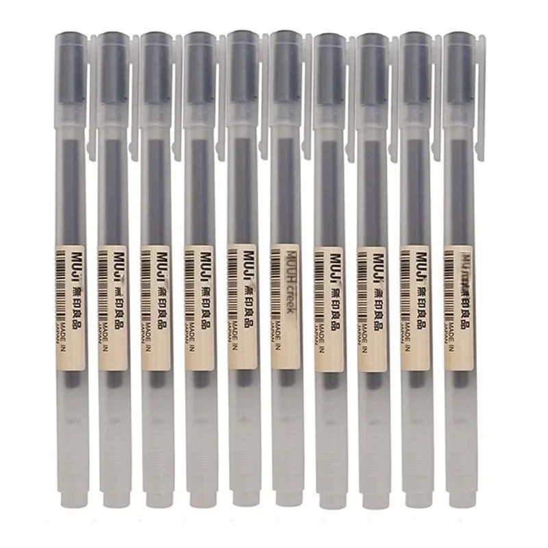 Gel Ink Pen Set - 6/8 Teile/satz MUJIs Gel Stift Schwarz/Rot/Blau