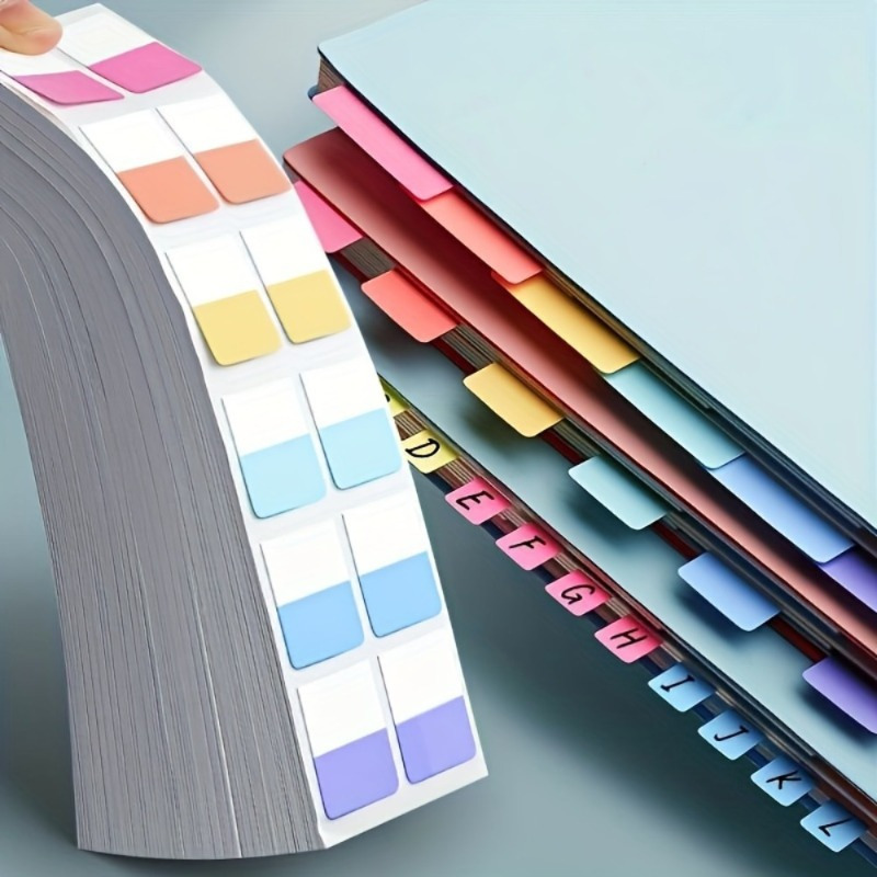 Index Tab Divider - 120 Stück Schnelle und geeignete Seitenmarkierer,
