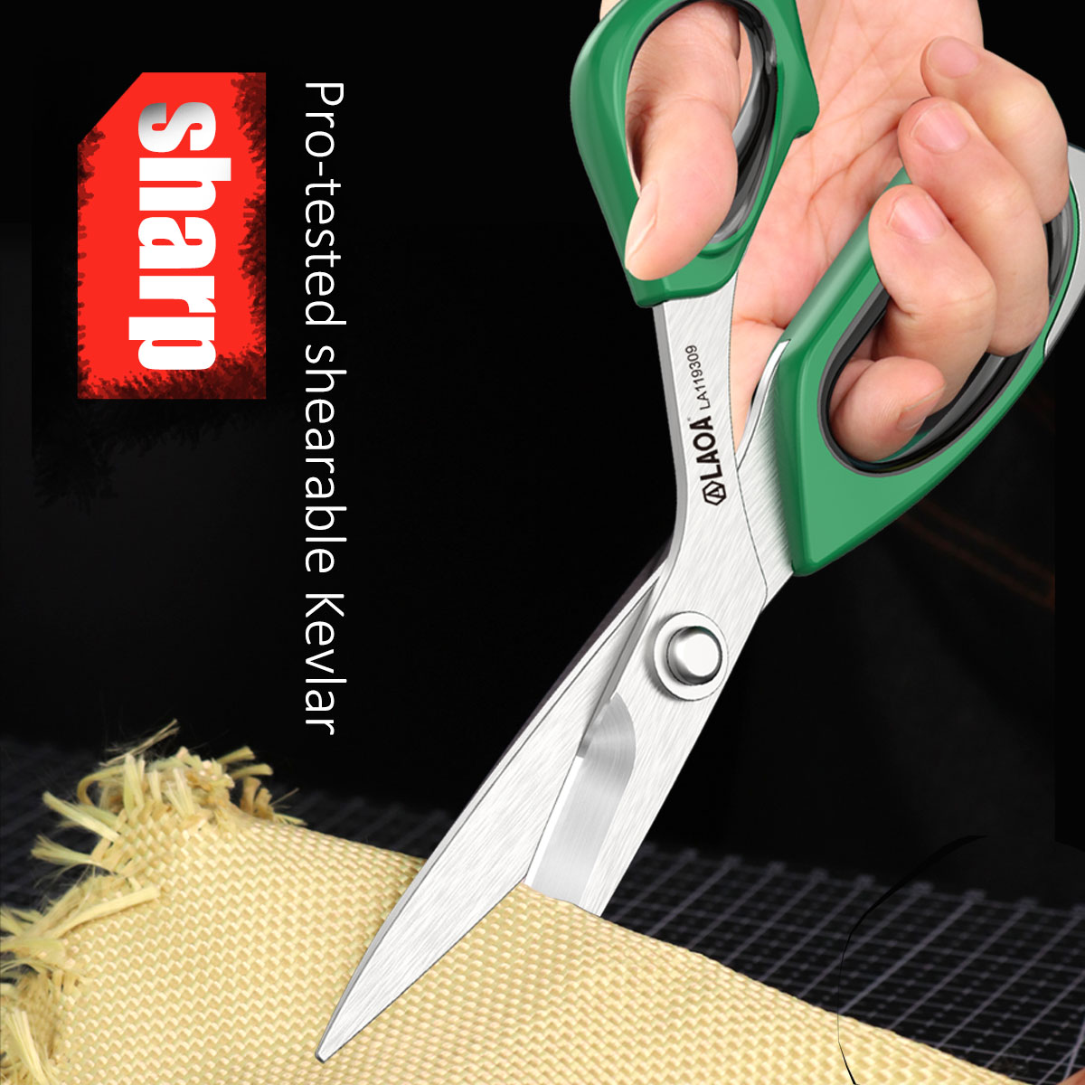 Scissors Stainless Craft - LAOA Edelstahl-Mehrzweckschere 45 ° Winkelförmige Design-Scheren