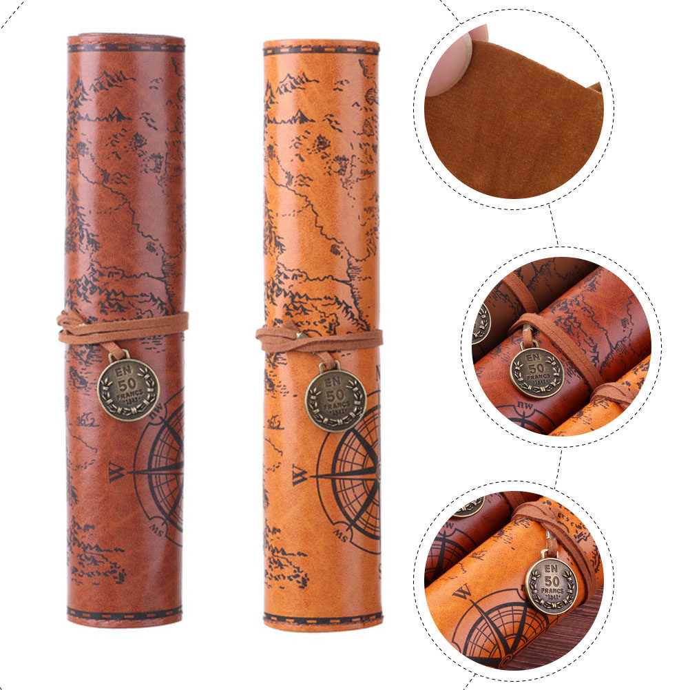 2 Stück Retro-Federmäppchen im – Pen Pouch Roll Bewertung und Preis