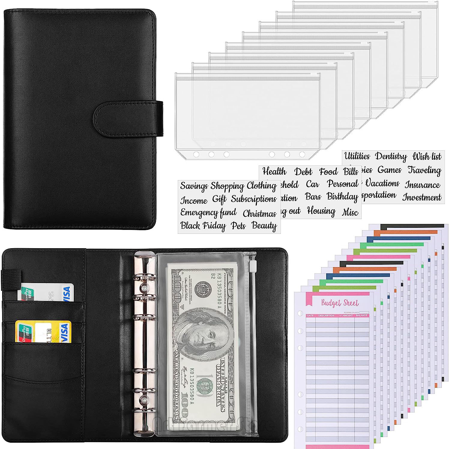 A6-Budgetordner mit Geldumschl – Planner Weekly Budget Bewertung und Preis