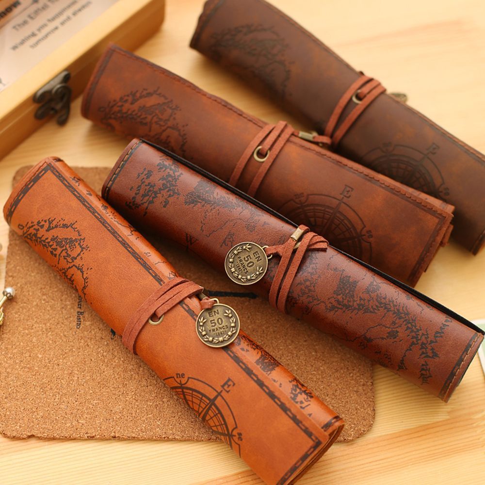 Modische Vintage Retro Stift-  – Pen Pouch Roll Bewertung und Preis