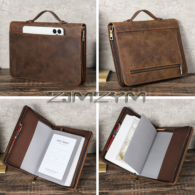 Retro-Leder-Notizbuchhülle, ha – Stationery Supply Business Bewertung und Preis