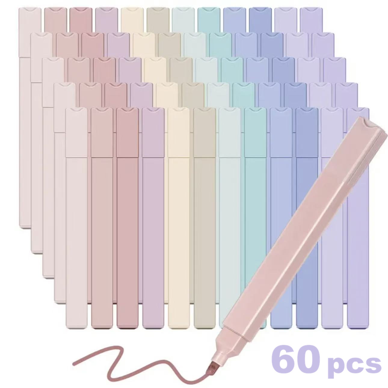 12/60-teiliges Ästhetisches Te – Highlighter Set Pastel Bewertung und Preis