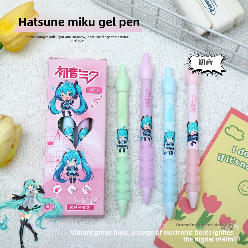 Kawaii Hatsune Miku Gelstift,  – Gel Ink Pen Set Bewertung und Preis