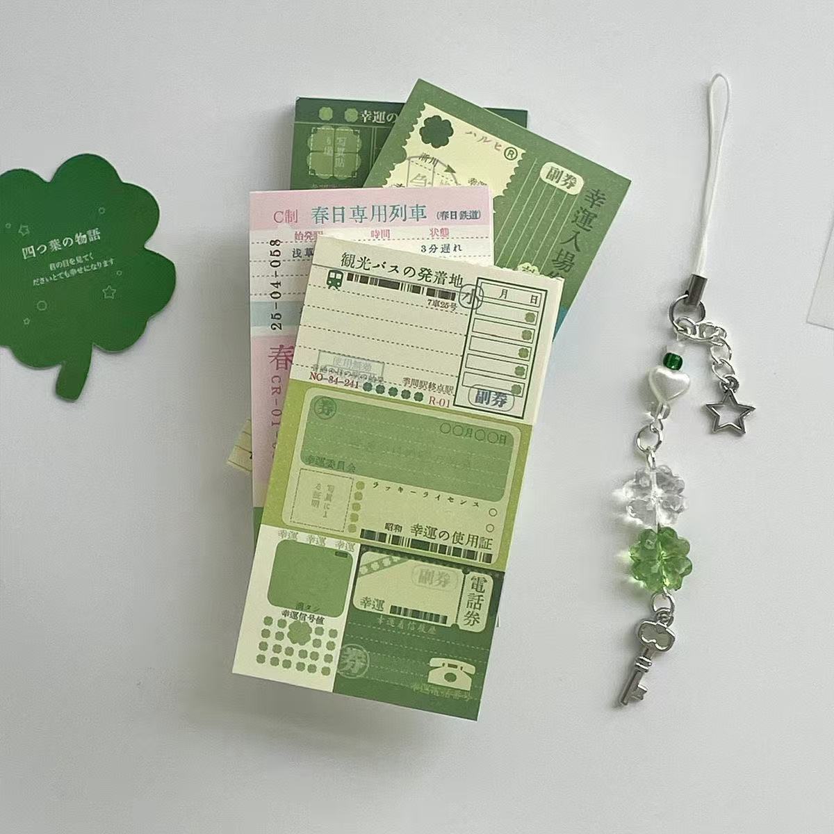 40 Stück Niedliche Vierblättri – Graph Paper Pad Bewertung und Preis