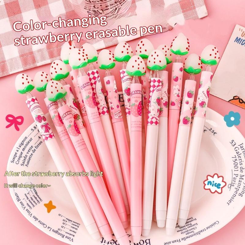 Erdbeer-Design Radierbarer Gel – Gel Ink Pen Set Bewertung und Preis