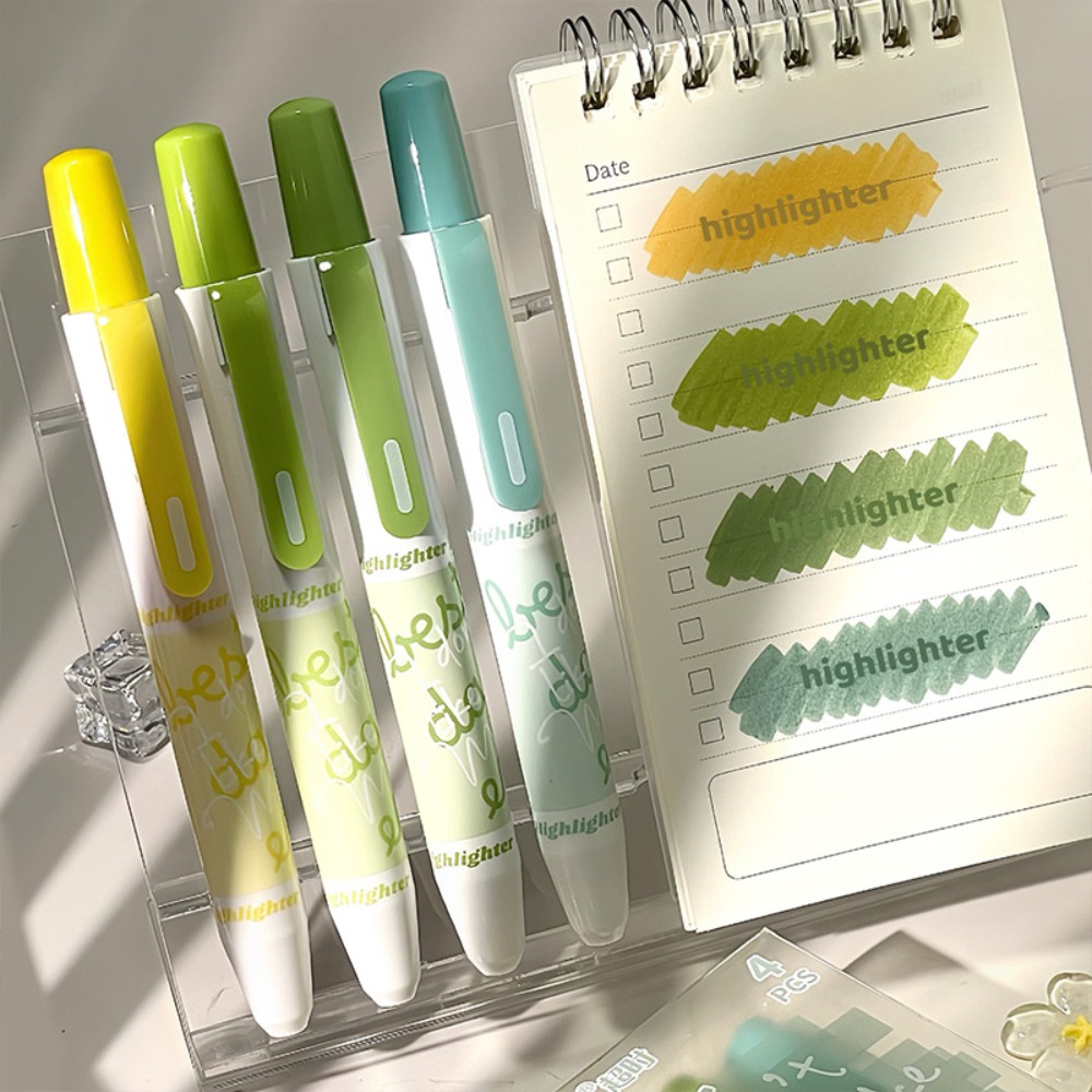 4 Stück Neue Farbverlauf-Textm – Highlighter Set Pastel Bewertung und Preis