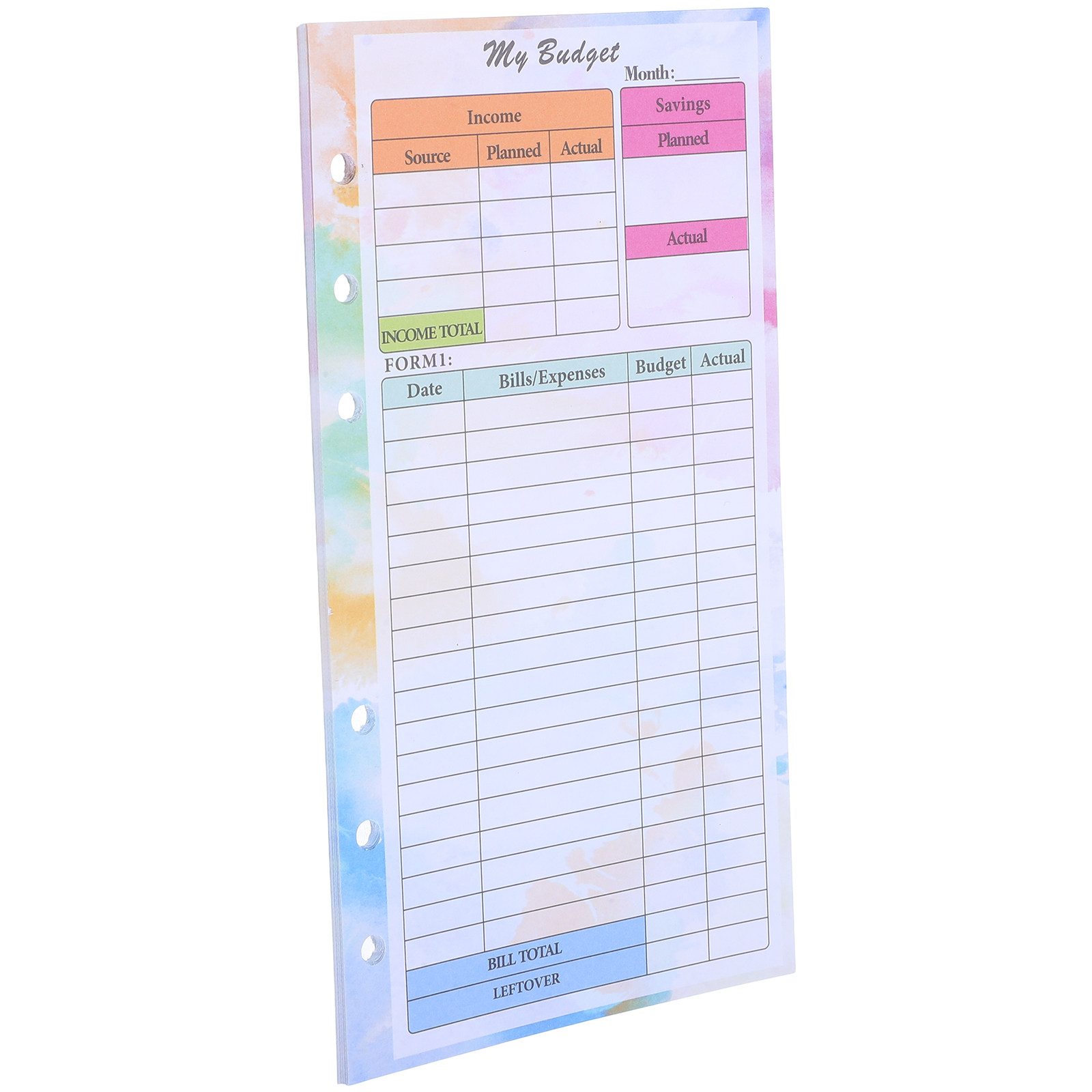 14 Blatt Budget-Notizbuch A6-G – Planner Weekly Budget Bewertung und Preis