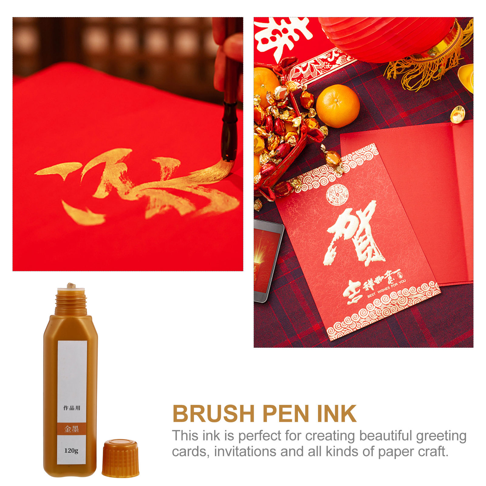 Kalligraphie-Tintenflasche mit – Calligraphy Ink Bottle Bewertung und Preis