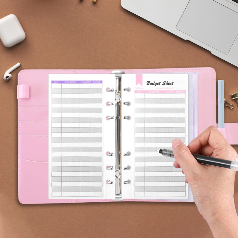 A6-Budgetordner aus PU-Leder m – Planner Weekly Budget Bewertung und Preis