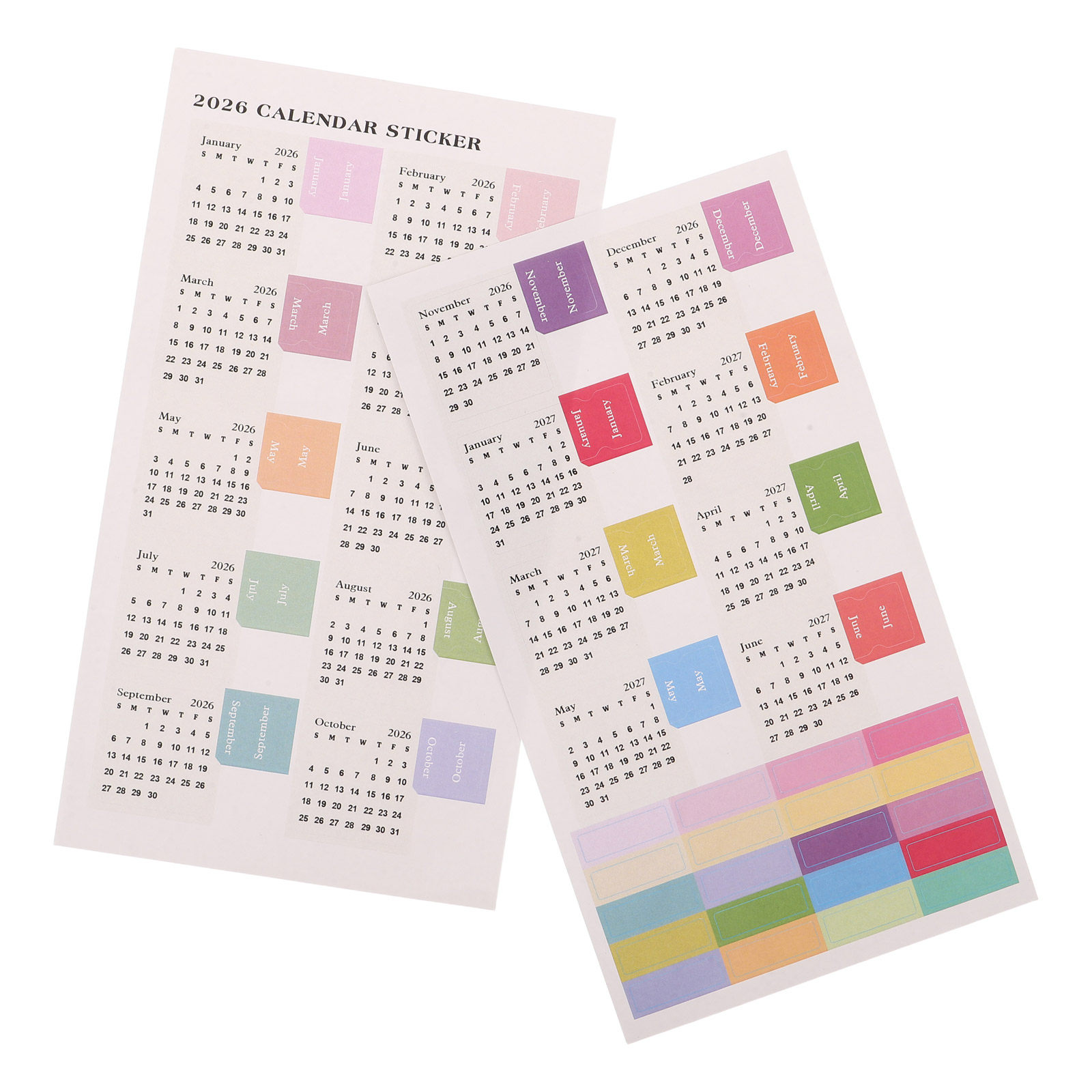 10 Blatt Planer-Journal-Aufkle – Index Tab Divider Bewertung und Preis