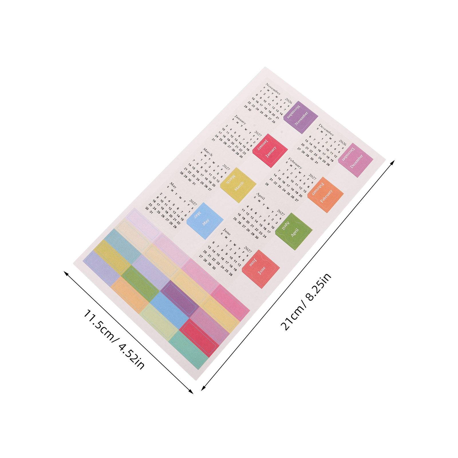 10 Blatt Planer-Journal-Aufkle – Index Tab Divider Bewertung und Preis