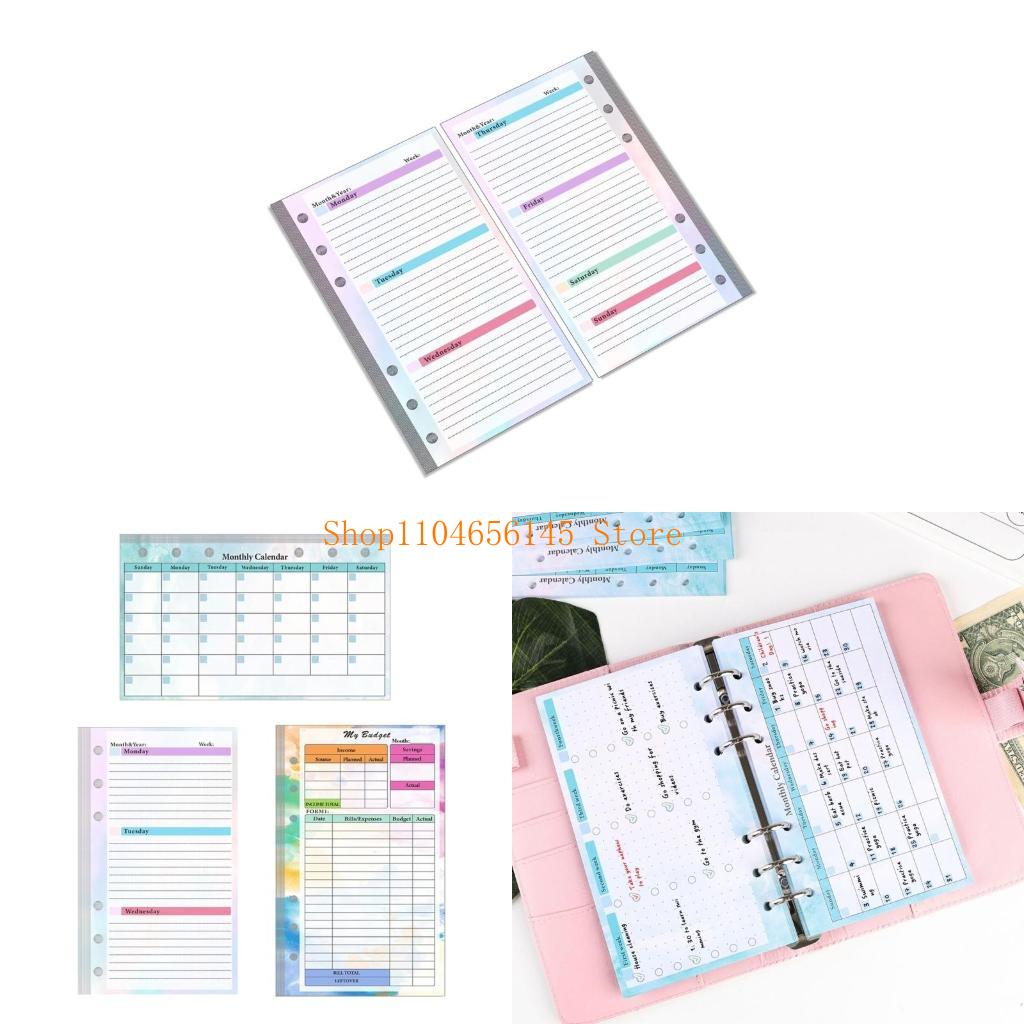 Loseblatt-Nachfüllpapier, lini – Planner Weekly Budget Bewertung und Preis