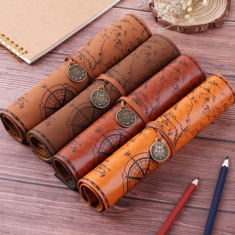 2 Stück Stiftetuis mit Vintage – Pen Pouch Roll Bewertung und Preis