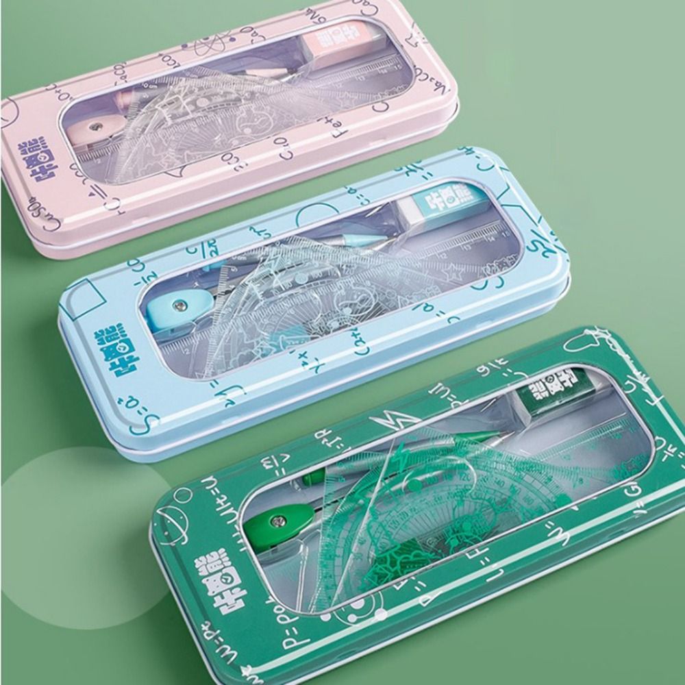 8-teiliges Multifunktionales M – Compass Geometry Set Bewertung und Preis