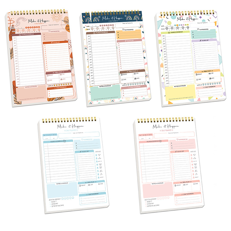 Planer, Agenda, Spiral-Notizbu – Office Stationery Supply List Bewertung und Preis