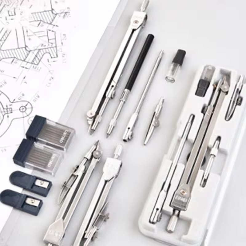 Edelstahl Multifunktionale Aus – Compass Geometry Set Bewertung und Preis