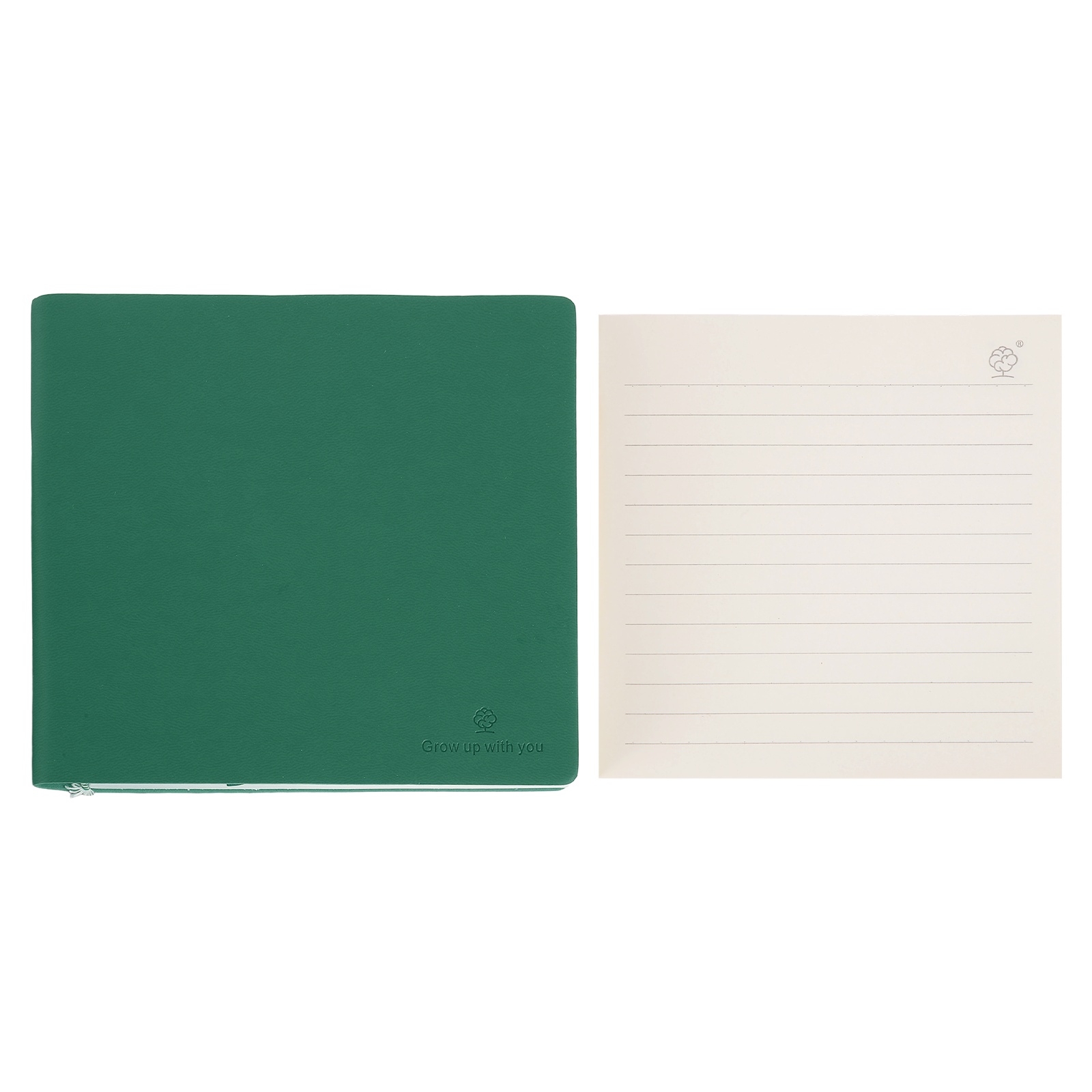 Quadratisches Hardcover-Notizb – Journal Leather Hardcover Bewertung und Preis