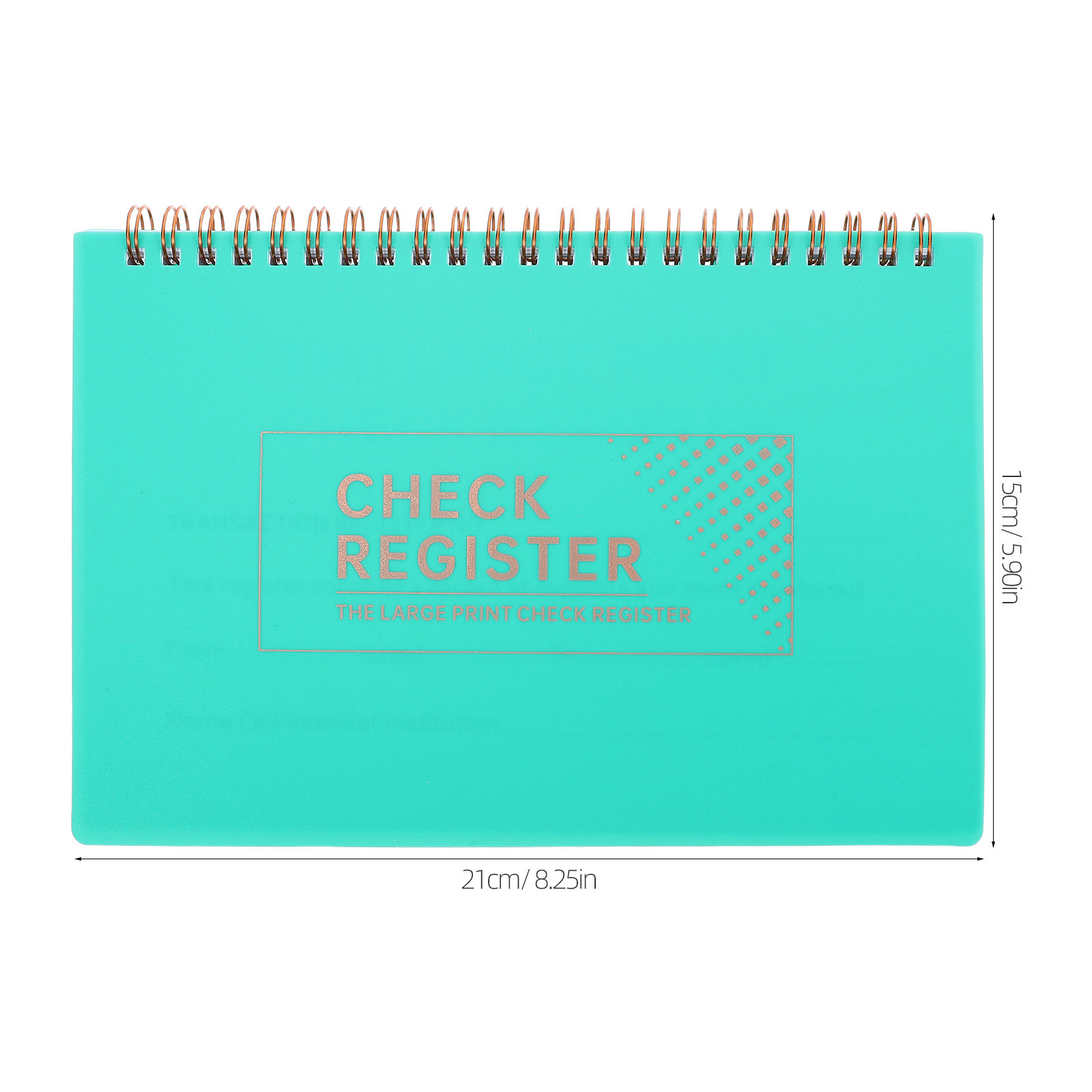 Persönliches Scheckregisterbuc – Carbon Copy Book Bewertung und Preis