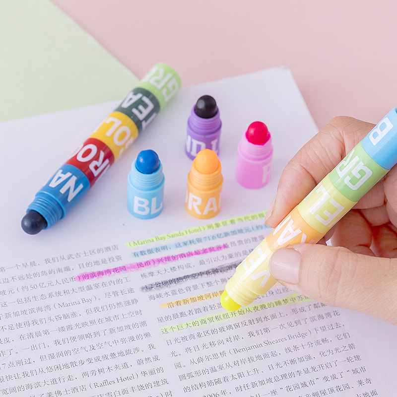 6/12 farben Splice Mini Bibel  – Highlighter Set Pastel Bewertung und Preis