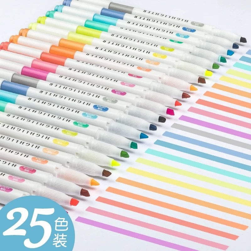 25 farben ZhiPai Textmarker Ma – Highlighter Set Pastel Bewertung und Preis