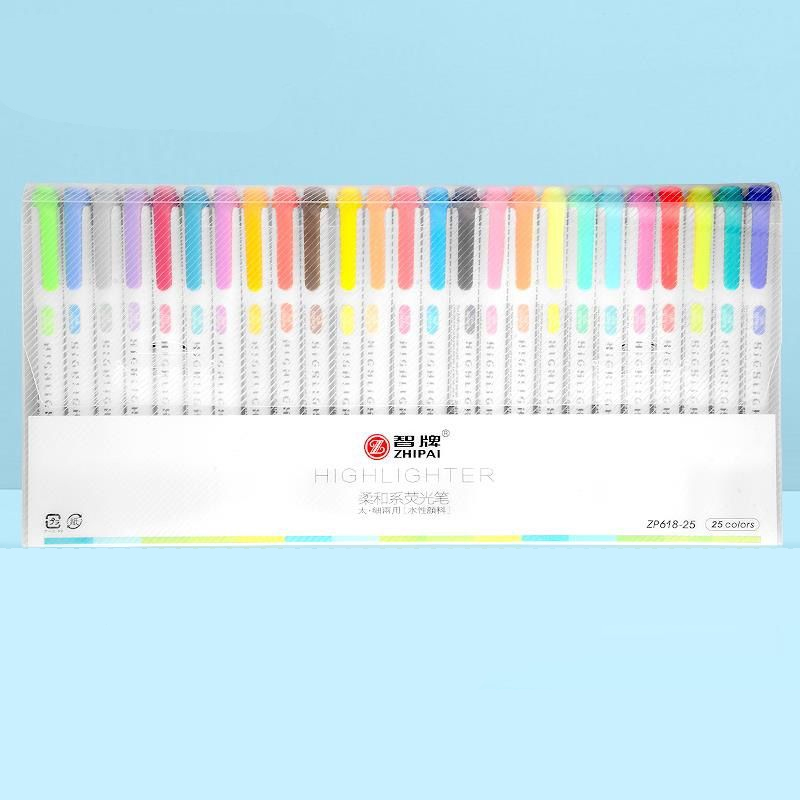 25 farben ZhiPai Textmarker Ma – Highlighter Set Pastel Bewertung und Preis